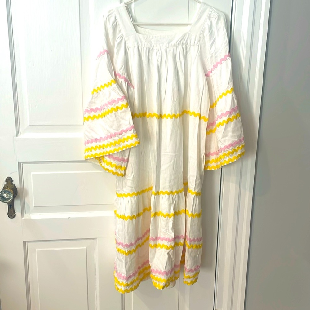 NWT Lisa Marie Fernandez x Target ricrac dress sz XS